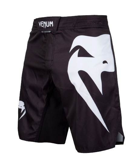 Imagen de catálogo: Short MMA Venum Light 3.0 · Negro/Blanco