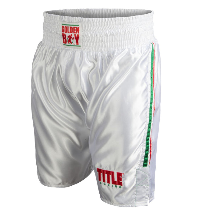 Imagen de catálogo: Short de box Golden Boy · Blanco