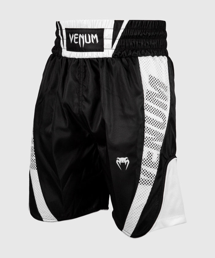 Imagen de catálogo: Short de box Venum Elite · Negro/Blanco